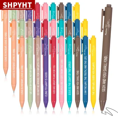 [COD] SHPYHT TOY 30 Pcs Christian Bible Verse Pens Gifts Bulk Religious Inspirational Scripture Ballpoint Pen For Women Men Office Sunday School
