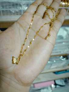 PROMO KALUNG ANAK ANAK ASLI TITANIUM RANTAI PECAH KOPI  ANTI LUNTUR DAN ANTI KARAT