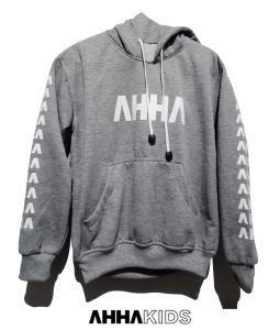 JAKET TERLARIS ANAK HOODIE FLEECE SABLON AHHA KIDS HUSTLE USIA 2-12 TAHUN MURAH