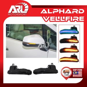 Toyota Vellfire / Alphard 30 Series Dynamic LED Turn Signal Light Side Mirror Lamp Indicator 2015-2023 GGH30 AGH30 AH30