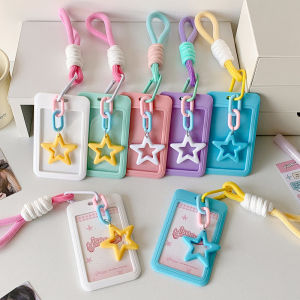 Kpop PhotoCard Holder Student Card Protective 3 Inch Idol Card Holder Photo Card Binder School Bag Pendent