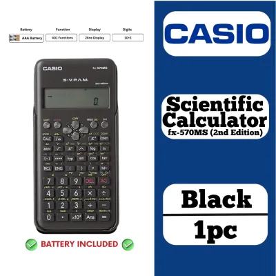 CASIO Fx-991ES Plus FX-570MS 2nd Edition Scientific Calculator