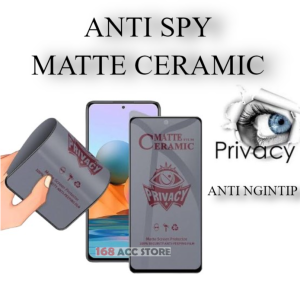 Tempered Glass Matte Ceramik Spy Realme 2 2 pro 3 c11 c12 c15 c21 c25
