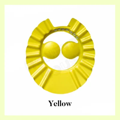 [READY STOCK] Baby Kids Shower Cap Ear Protection Head Cover Bathing Waterproof Perlindung Telinga Bayi Mandi