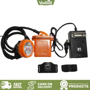 [VSC] Waterproof Coal Mine Head Lamp Anti-Explosion Mining Headlamp Explosion-Proof Coal Miner Head Searchlight for Underground Work Outdoor Activities