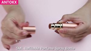 5ml Refillable Perfume Decant Bottle with Leakproof Design Portable Spray Dispenser for Travel
