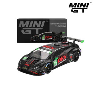Mô Hình xe MINI GT MGT01129 Lamborghini Huracán GT3 EVO2 #45 DEX Imaging 2024 IMSA Daytona 24 Hrs 1:64 – Box Version