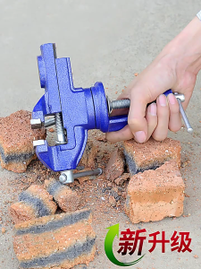 Table Vise Home 75mm Aluminum Mini Jewelers Hobby Clamp On Table Bench Vise DIY Household Flat Mouth Table Vise