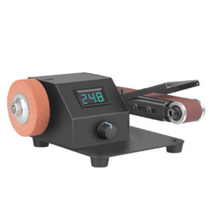 Grinder Electric Belt Sander Mesin Amplas Duduk Diy Sander Polisher Penggiling Pengasah Pisau Aksesoris