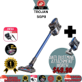 [Local Warranty] Trojan SGP8 19000PA Cordless Powerful Handheld Stick Vacuum Cleaner Water Tank W/Mop Pad. 