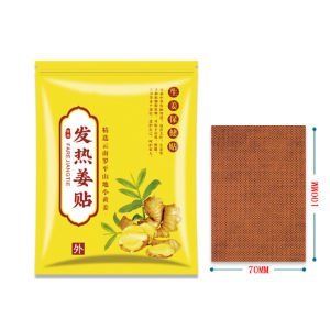 【Fast Delivery】100Pcs Herbal Ginger Patch - Health Care for Promote Blood Circulation and Knee Neck Back Pain Relief