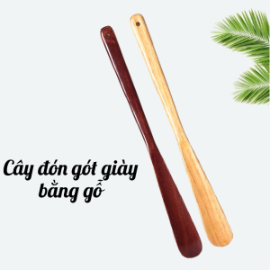 Cây Đón Gót Giày Gỗ 55cm – Dụng Cụ Xỏ Giày Không Cần Cúi Giữ Dáng Giày Sang Trọng Từng Chi Tiết