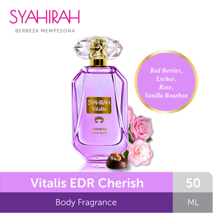Syahirah Vitalis Eau De Royale Cherish 50ml Lazada