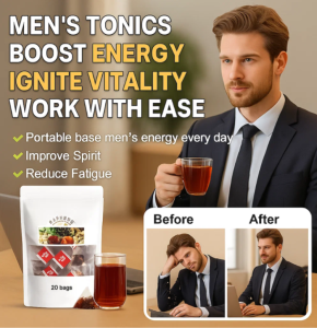 Ginseng Five Treasure Tea Supplement Mens Powerful Kidney Tea Stay Up Late Energy Tea 人参五宝茶
