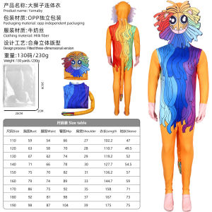 Poppy playtime costume poppy playtime halloween monster stage costume holiday gift