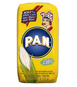 ป้าน แป้งข้าวโพด 1 กิโลกรัม - PAN Corn flour 1kg pre cooked white corn meal