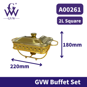 GVW Buffet Tray Set Tray Makanan Bekas Catering Set Buffet Container Tray Buffet Kenduri Kitchen