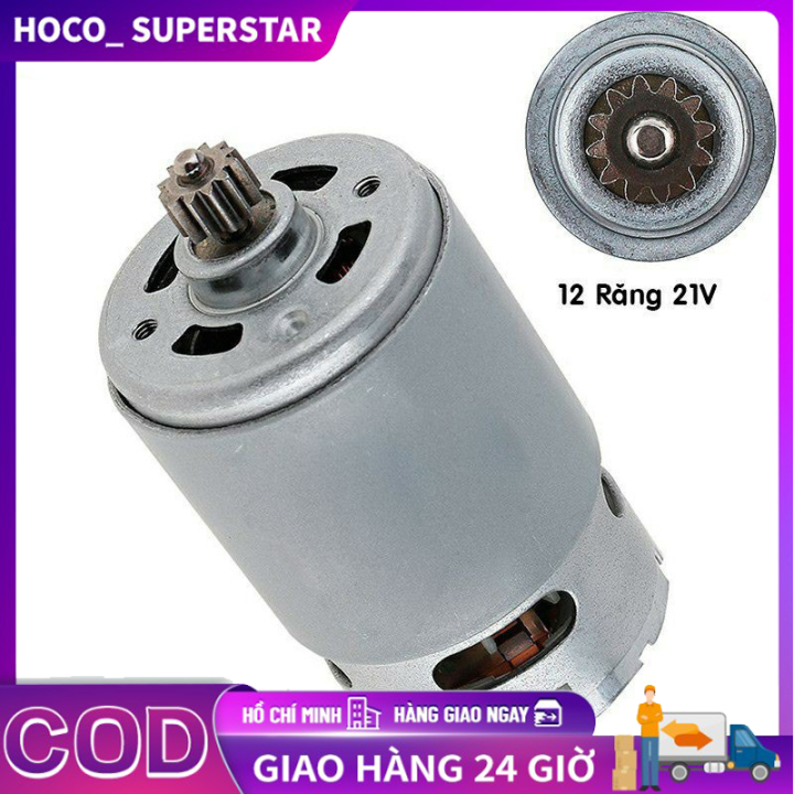 Motor 550 RS550 12 Răng của máy khoan pin (có sẵn 21V) home | Lazada.vn