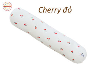 Gối ôm sơ sinh dài 60cm vải Muslin mềm mại