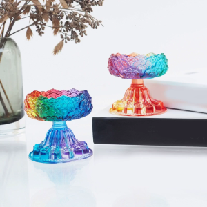 Gương cầm tay sen khuôn nhựa khay khuôn silicon cho nhựa Epoxy đúc khuôn cho Diy nến