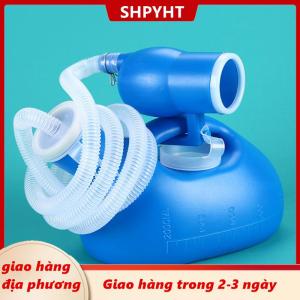 [COD] SHPYHT Giao hàng địa phương Nhà Vệ Sinh Cung Cấp Cho Ngoài Trời 2000Ml Nhựa Nam Giường Bô Pee Chai Collector Với 160Cm Ống Nước Tiểu Đi Tiểu Chai