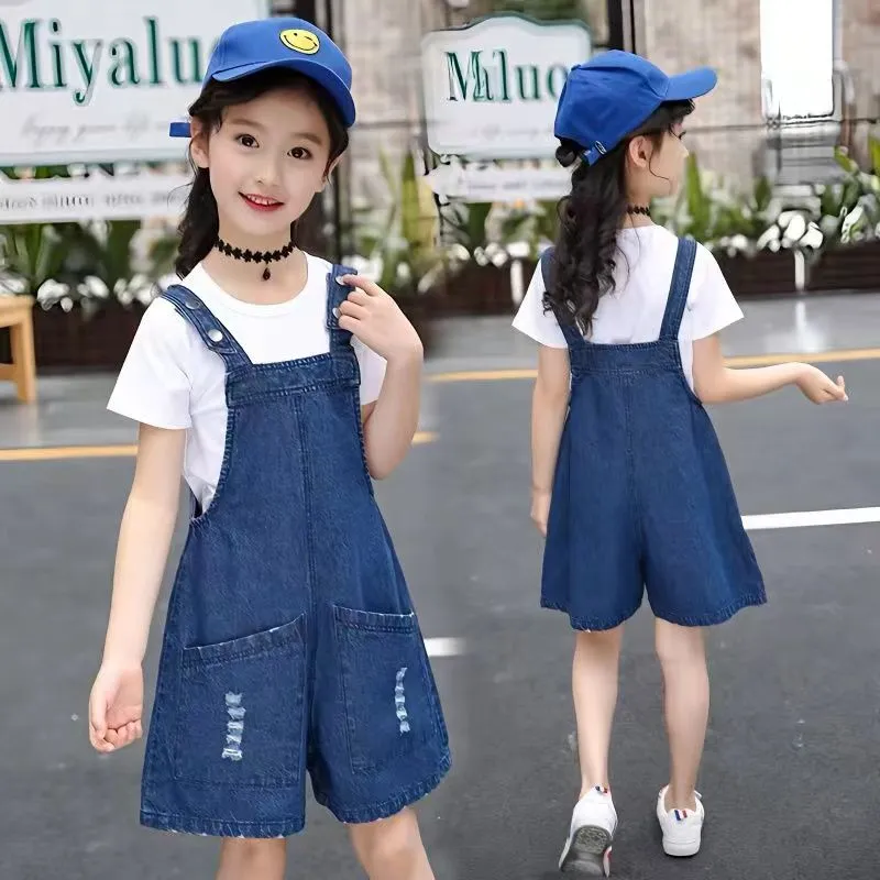 Denim skirt overalls toddler hotsell