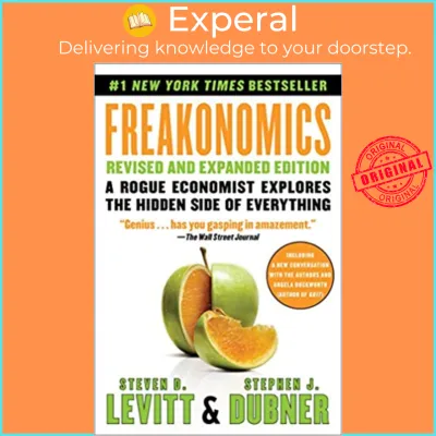 [100% Original Books] - Freakonomics : A Rogue Economist Explore by Steven D. LevittStephen J. Dubner (US edition paperback)