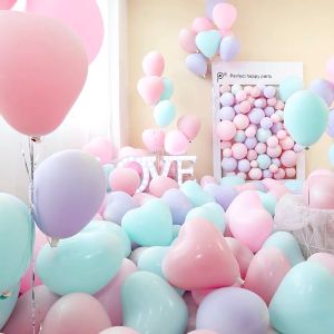 [SG In-Stock] 10pcs 10inch Heart Shape Latex Balloon Helium Wedding Birthday Party Decoration Supply