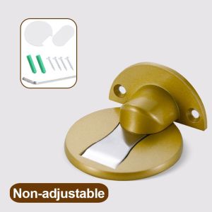 Door Stopper Magnetic Heavy Duty Door Holder Adjustable Door Stop  Noise Reduction Non Punch Door Hardware Penahan Pintu
