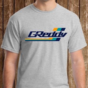 Designer Sleeves Mans tshirt Greddy Turbo Systems Logo O-Neck High Quality Cotton Tee