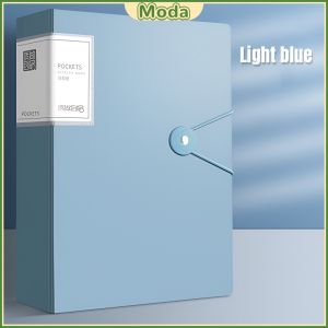 Moda 30/100 Pages Clear Book A4 File Organizer Folder Long Clear File Folder Presentation Book 1Pc
