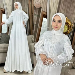 Dress Model Kekinian / Brida Dress Bahan Shimer /Dress Kondangan Wanita Terbaru 2025 Bisa COD By BOC