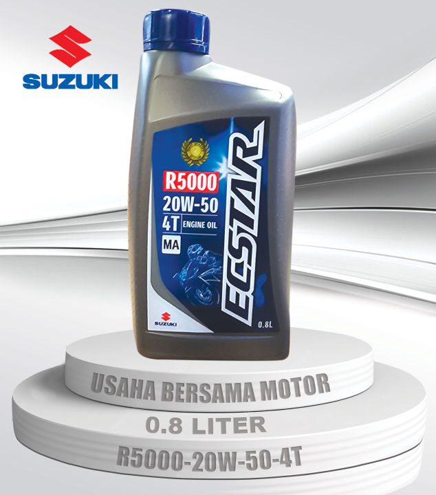 OLI MOTOR ECSTAR R500 SUZUKI 20W-50 4T - 0.8Liter | Lazada Indonesia