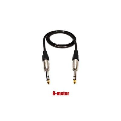 6.35mm (1/4) GUITAR CABLE TRS STEREO MALE to 6.35mm MALE TRS STEREO FOR ELECTRIC GUITAR to MIXER