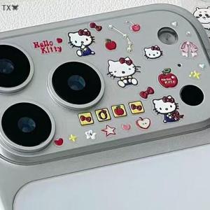 TX🏮💓🧧 Dễ thương Hello Kitty phim hoạt hình không thấm nước 3D Jelly sticker cho DIY Tạp Chí điện thoại máy tính xách tay trang trí sáng tạo