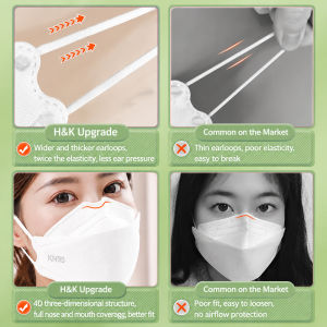 Morandi-colored Dust Mask Sun Protection Face Mask 3D Willow Leaf Design Sterile Disposable Mask Comfortable Outdoor Use