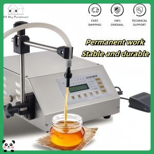 GFK-160 Water Softdrink Liquid Filling Machine Digital Control Water Oil Perfume Milk Small Bottle Filler