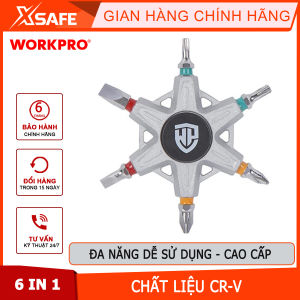 Bộ tua vít mở rộng 6in1 Workpro - WP221065