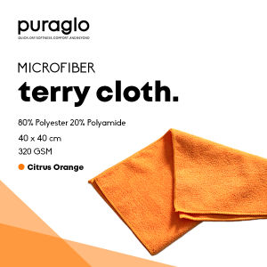 Puraglo Microfiber Terry Cloth - Kain Lap Serbaguna Peralatan Rumah