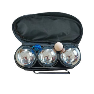 3Bola/Set Bola Petanque Bahan Stainless Steel Bola Petanque Boules Pengerjaan Yang Sangat Indah