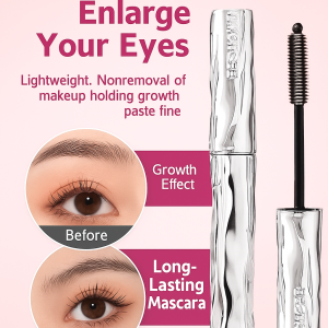 Small Steel Tube Mascara To Enlarge Eyes And Thicken Them Waterproof Quick drying And Smudge proof Curl Long lasting Mascara小钢管睫毛膏