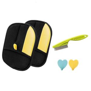 Multifunctional Deshedding Gloves Reusable for Clothes Sofa Blanket Clean Upgraded Pet Hair Removal Tool