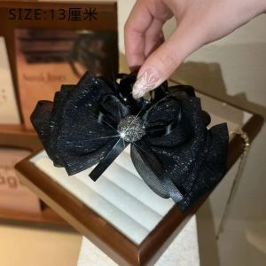 Korean Fashion Feather Bow HairClip Womens Elegant Hair Pin Hair Clamp Hair Accessories for Girls