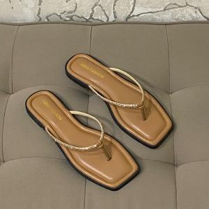 Abna - Sandal Teplek Wanita Deepika Fashion Tali Kristal Casual Premium SG01 Sendal Karet sandal wanita