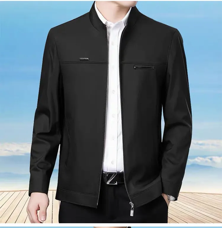 Gorich High End Stand-Collar Casual Men Jacket Business MenS