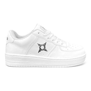 Sepatu AWDS Stepping Certain 002 White Logo Black Sepatu Sneakers Pria Wanita Bnib