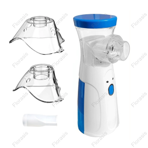 Florasis Quiet Mode Portable Nebulizer for Asthma Rechargeable Machine for Kids Adults with Easy Operation