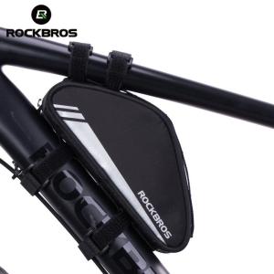ROCKBROS Bicycle Tube Front Frame Triangle Bag Ultra-light Repair Tool Pouch Cycling Outdoor Sports Small Package Accessory