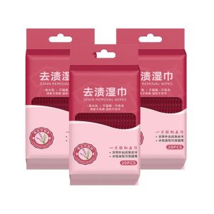 Clothing Stain Remover Wipes 【20pcs/Pack 】衣物去渍应急便携白衬衫专用温和免洗不伤衣去油湿纸巾擦鞋去污