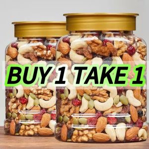(buy1 take1)Roasted Mixed Nuts and Dry Fruit Daily Nuts 7 IN 1 Mix Nuts Dry Fruit Cashew Nut Almond Walnuts